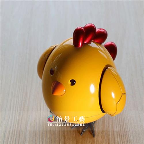 创意玻璃钢卡通造型雕塑超载鸡卡通造型雕塑商场美陈摆件雕塑