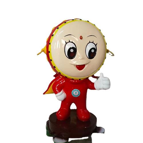 玻璃钢雕塑厂家商场美陈网红公仔卡通迎宾人物泡沫玩偶吉祥物