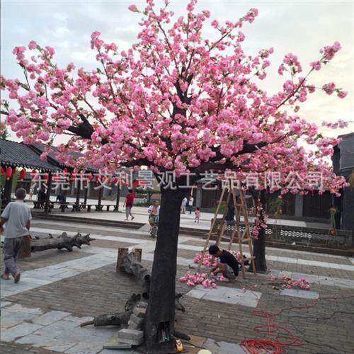 樱花树植物庭院装饰许愿树人造工程树梅花树造型假桃树