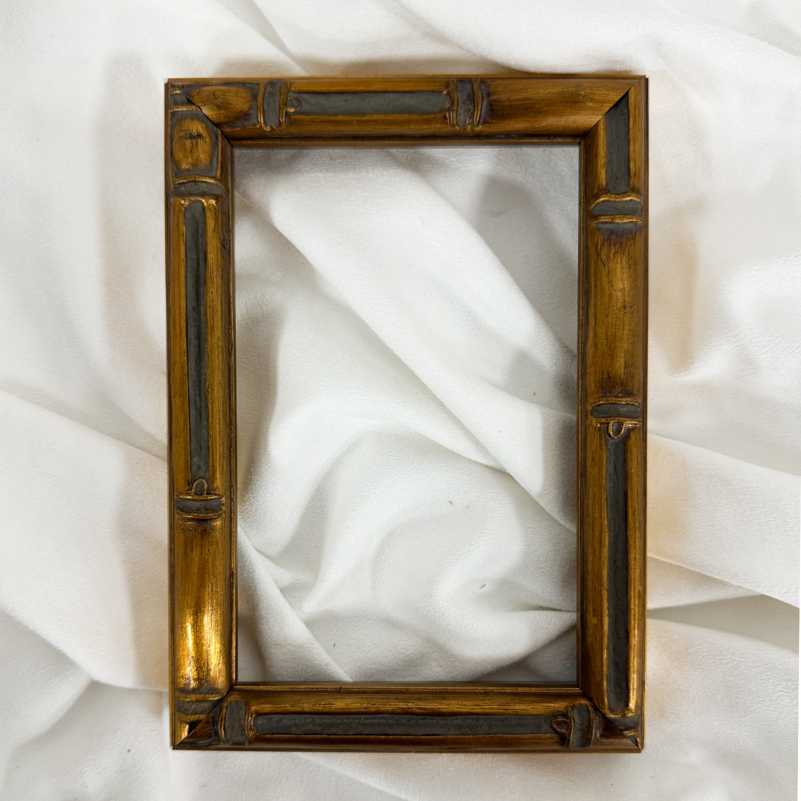 金泰凡画框竹节实木国风画框挂墙