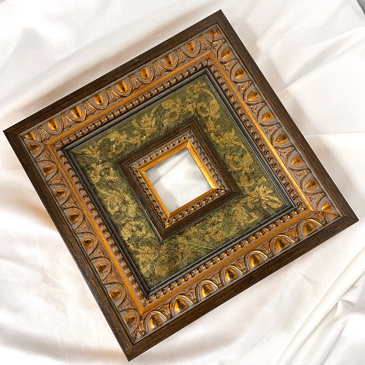 【工厂店直销】美式复古实木画框油画框大线条型可接装裱可定制