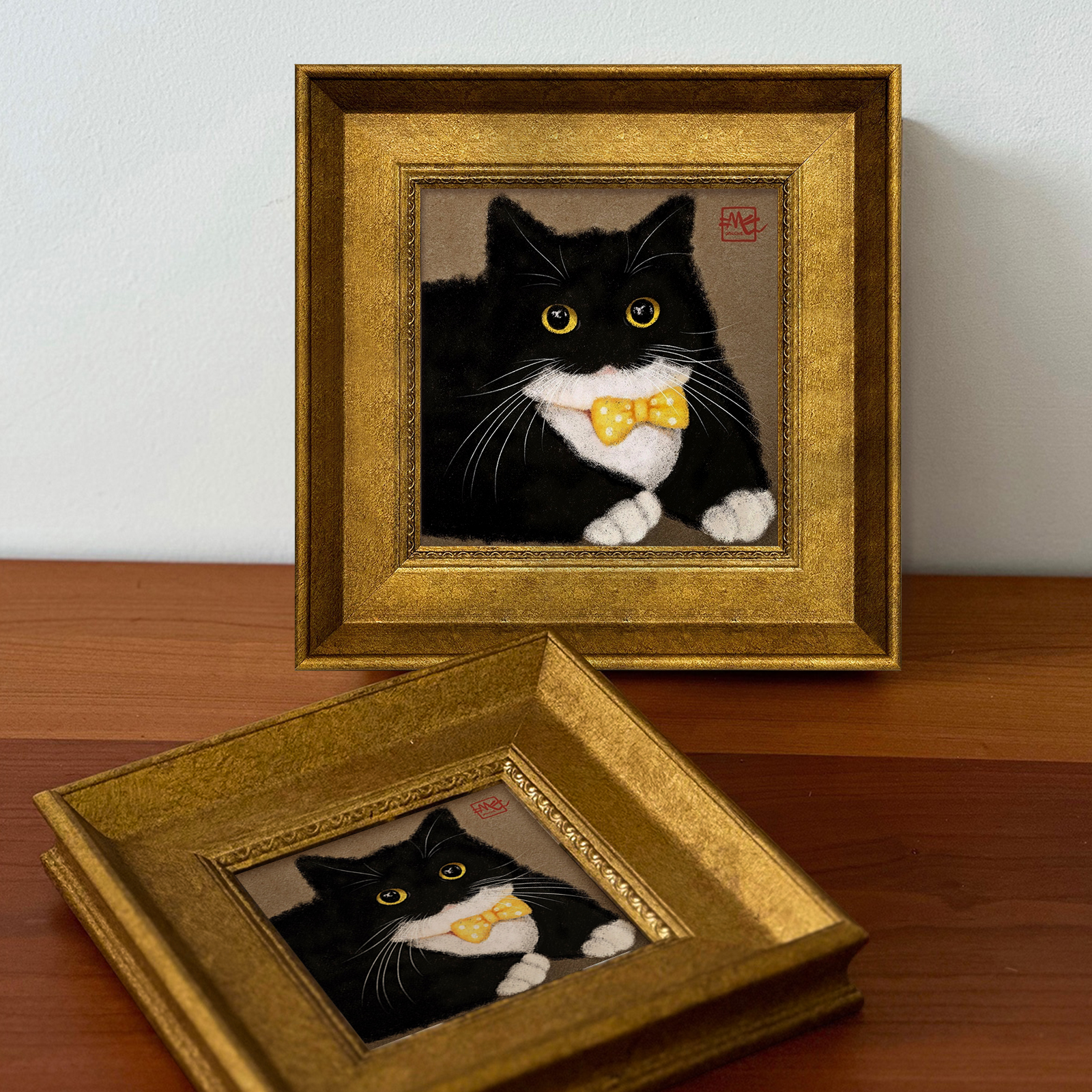 金泰凡画框复古做旧实木画框挂墙