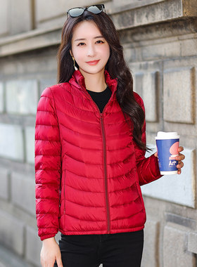 雪中飞短款记忆面料羽绒服脱卸帽