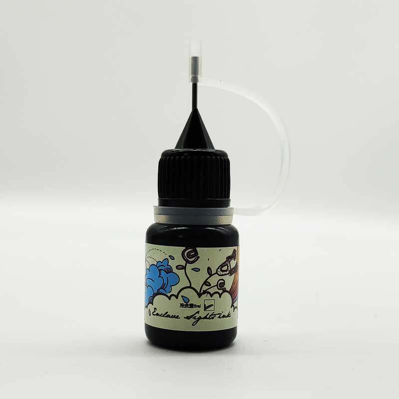 5ml藏青色纯植物纹身果汁jagua试用装透明纹身膏摆摊神器量大定制图片