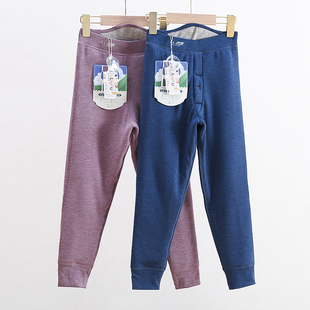 陆陆福儿童保暖裤校服神器棉裤男童冬季加厚内穿女童蚕丝打底裤子