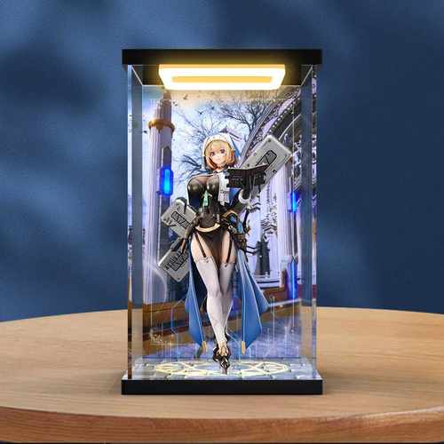 适用 索菲亚· F· 希琳 机甲修女 手办模型亚克力回型灯款收纳盒