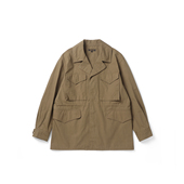 riskrider复古军事风M43风衣 棉尼龙混纺面料微水洗做旧效果R2430