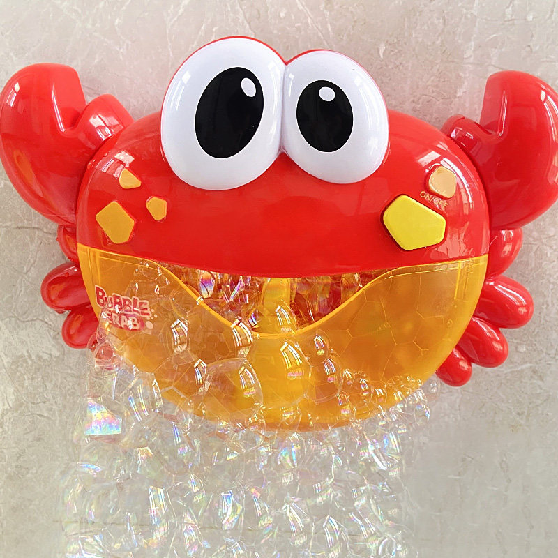 螃蟹泡泡机儿童抖音同款全自动电动吹泡泡机大泡泡宝宝洗澡玩具