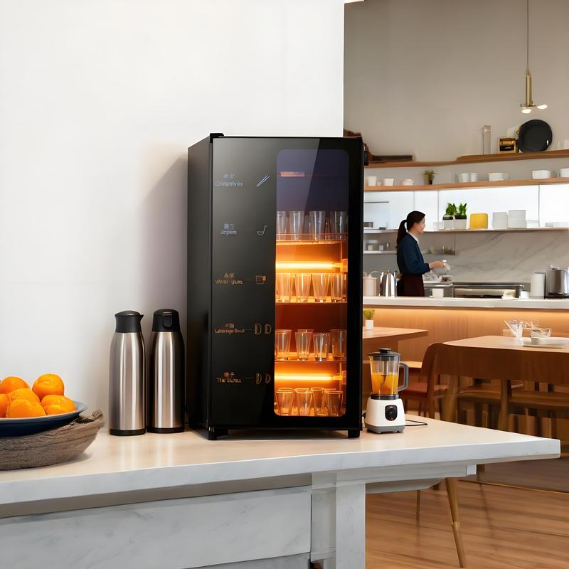 家用多功能便携式杯子消毒柜小型饭店热风烘干杯子专用消毒柜