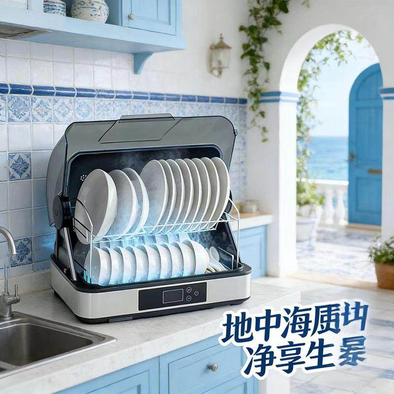 杯子放碗筷家商台挂两用食堂消毒柜三门台面消毒柜商用酒店饭店