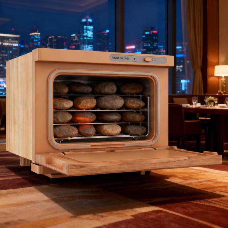 能量石奶瓶消毒美甲店快速热敷石加热器酒店定时UV高温蒸汽消毒机