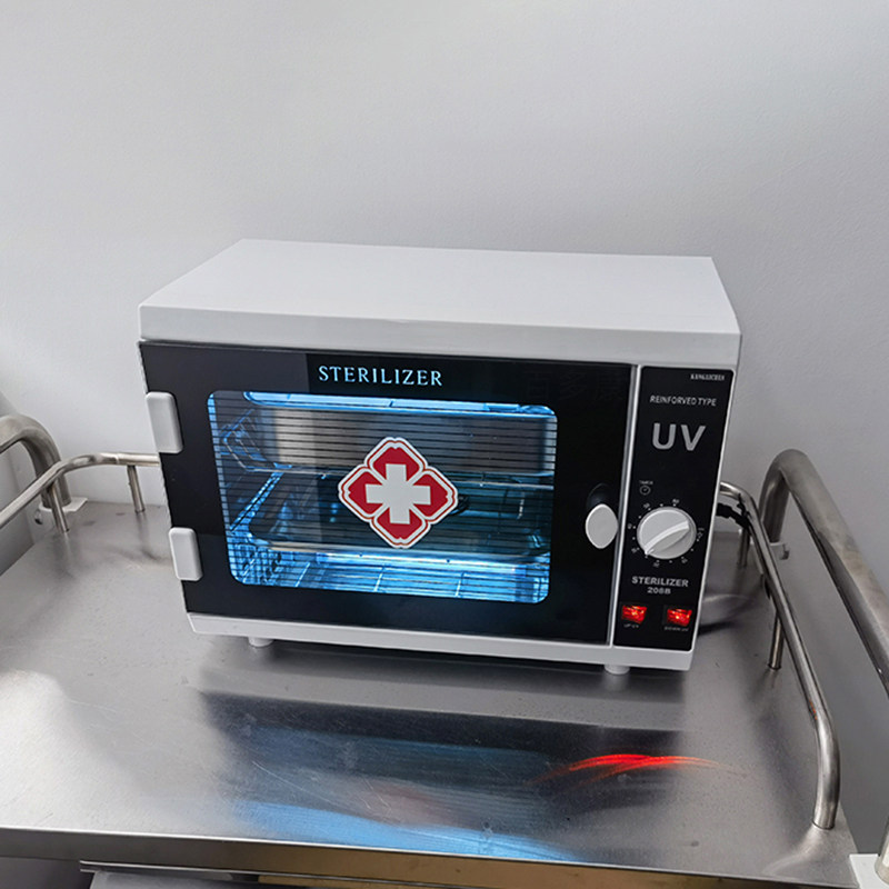迷你纹绣立式医疗美睫器械美容工具消毒盒消毒机机器双层针灸臭氧