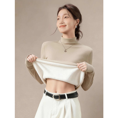 磨毛打底衫2025新款今年流行爆款