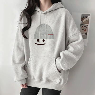 卫衣女新款2025爆款时尚洋气秋冬季连帽加绒加厚胖mm大码女装上衣