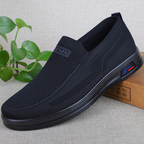 老北京凉鞋男网面透气老年爸爸鞋