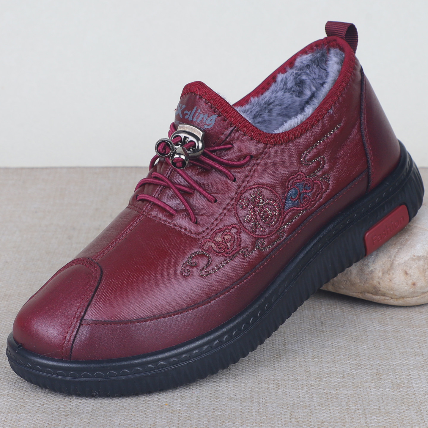 2025冬季女鞋休闲棉鞋老北京加绒保暖妈妈鞋防滑底防寒老人棉布鞋,女鞋,棉鞋,淘宝优惠券,粉丝福利购,淘宝优惠卷