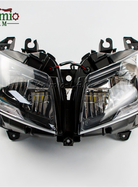 雅马哈TMAX530 2015-2016年 适用全新LED前脸照明车灯 前大灯总成