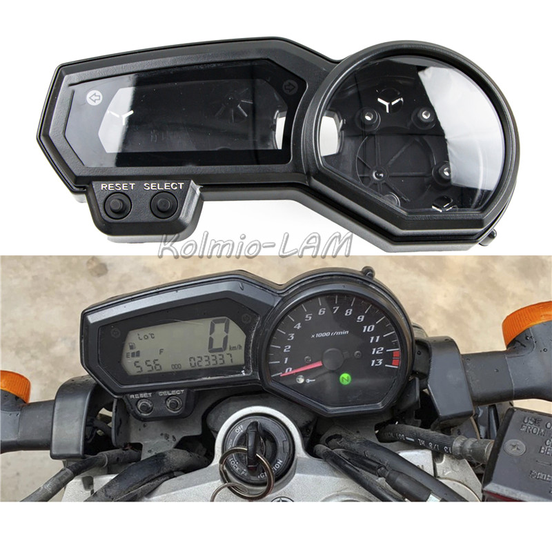 适用雅马哈XJ6/FZ1/FZ6/NS咪表壳仪表壳里程公里显示器单双转向灯