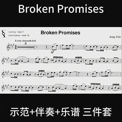 萨克斯曲子Broken Promises三件套