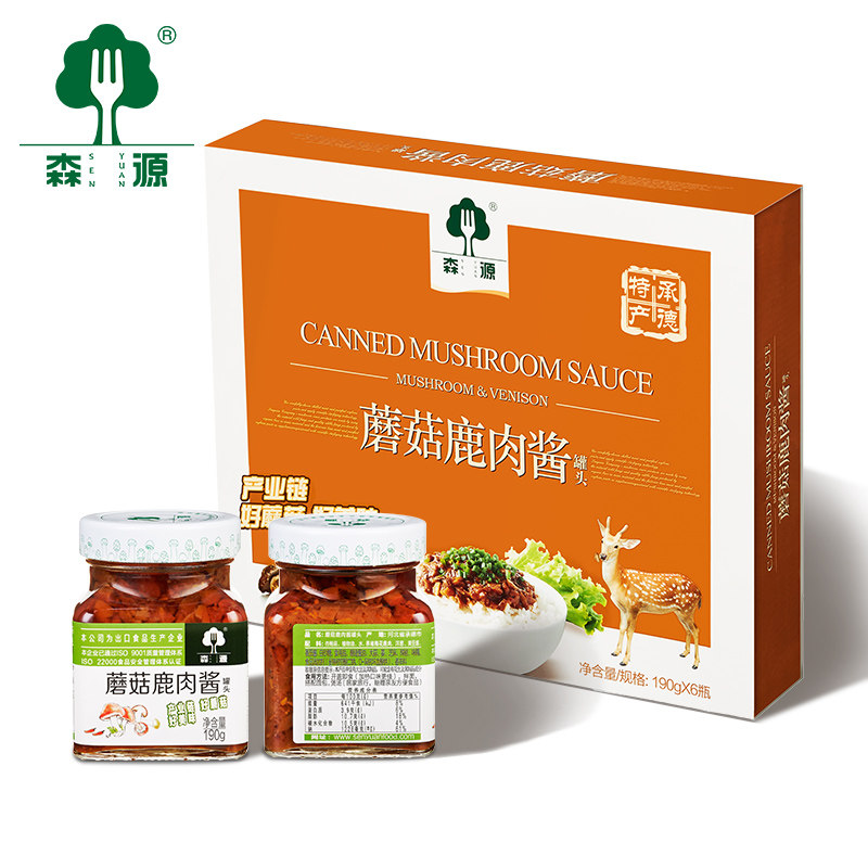 承德平泉森源蘑菇酱鹿肉拌饭