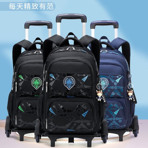 初中生防水两用六轮爬楼梯拉杆