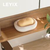 LEYIX 0101香皂盒vika简约皂盒有氧沥水海绵皂盒