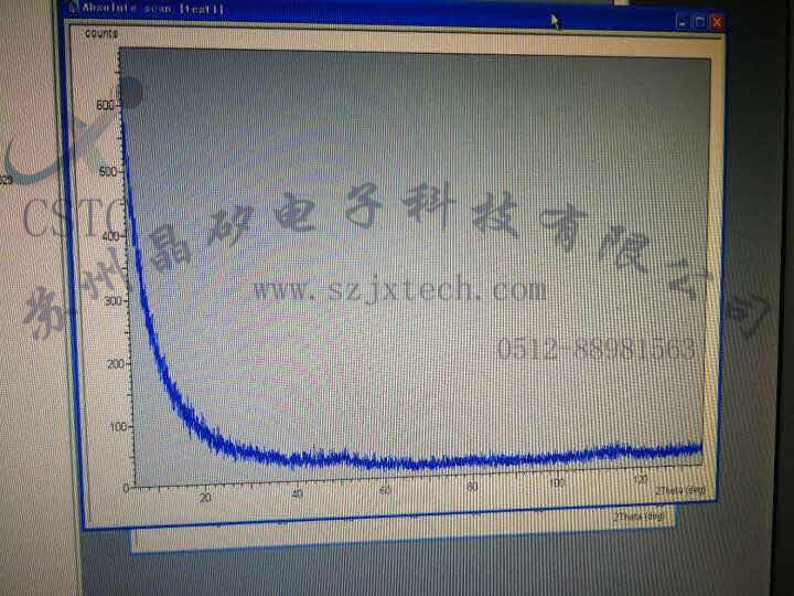 XRD无衍射峰硅晶矽电子