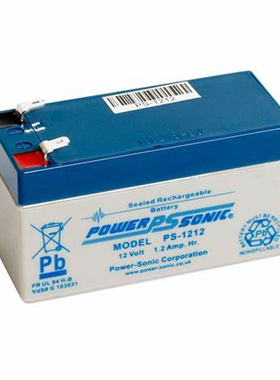 POWERSONIC蓄电池 PS12-12 12Volt 1.2Amp.hr.免维护铅酸电池