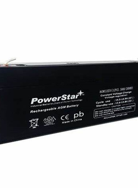 POWERSTAR蓄电池 AGM1223 12V2.3AH/20HR 免维护可充电电池