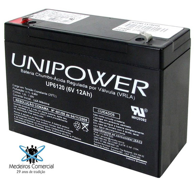 UNIPOWER蓄电池UP61206V12AH