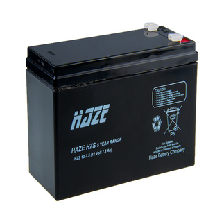 HZS12 7.8AH 7.5 Volt 免维护可充电电池 HAZE蓄电池