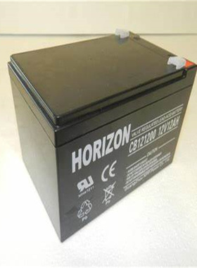 HORIZON蓄电池 CB121200 12V12AH 免维护铅酸电池