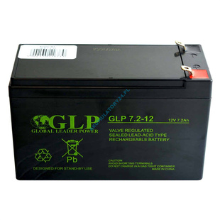 12V7.2AH 免维护可充电电池 GLP7.2 GLP蓄电池
