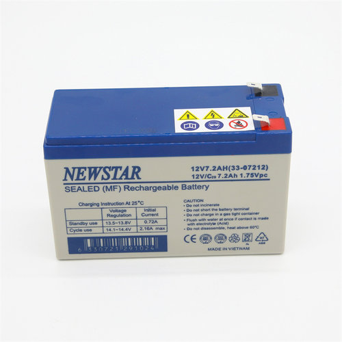 NEWSTAR蓄电池12V7.2AH33-0721