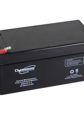 DynoEUROPE蓄电池 DAS12-3.3 12Volt 3.3AH 免维护可充电电池
