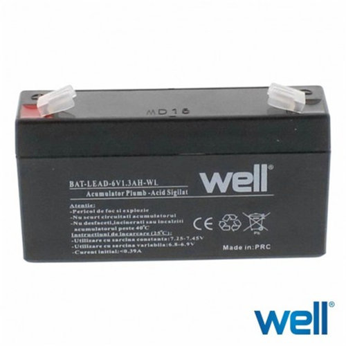 well蓄电池BAT-LEAD-6V1.3AH-WL