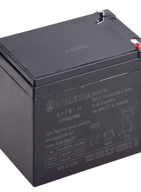 XINLEINA蓄电池 6-FM-14 12V14AH/20HR 免维护铅酸电池