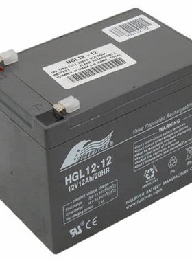 Fullriver蓄电池 HGL12-12 12V12AH/20HR 免维护铅酸电池