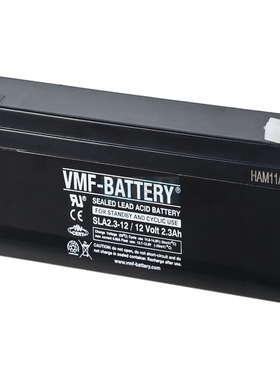 VMF-BATTERY蓄电池 SLA2.3-12 12Volt 2.3AH 免维护可充电电池