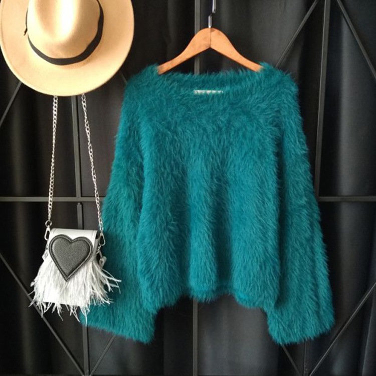 乔米气质加厚双层打底衫针织毛衣