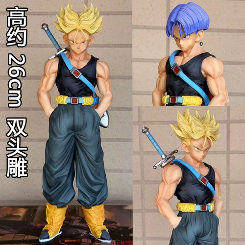 VF 特兰克斯 双头雕 无限Z战士 七龙珠动漫手办 雕像摆件模型礼物