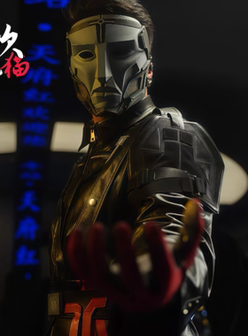 三角洲行动cos服典狱长格赫罗斯cosplay服装道具模型ash全套