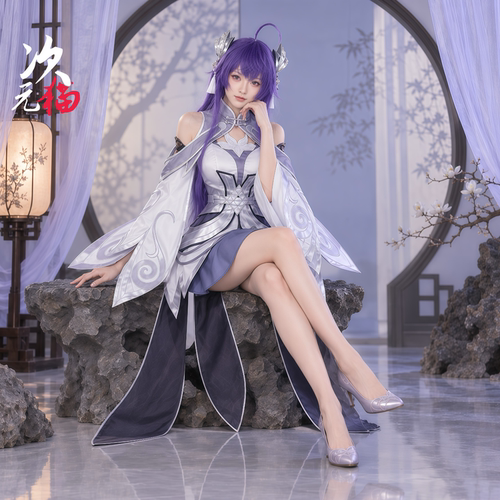 王者荣耀西施归虚梦演cos服