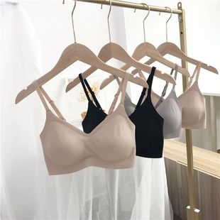 尚品无痕小吊带SP928后搭扣式 女士内衣小胸聚拢中厚杯简约文胸罩