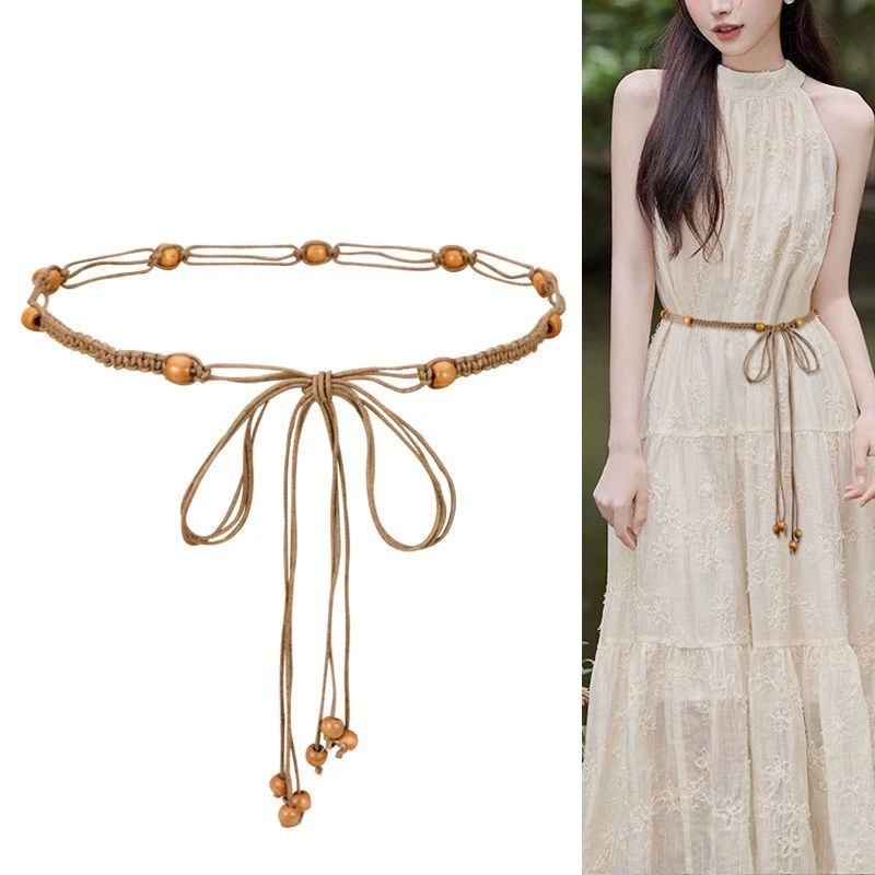 【腰鏈配飾】復古編織腰帶