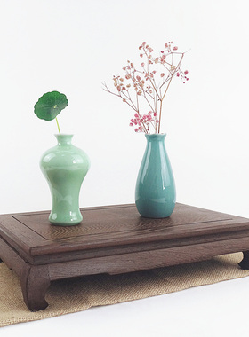 红木工艺品实木底座长方形摆件鸡翅木紫砂茶壶鱼缸花盆景奇石木托