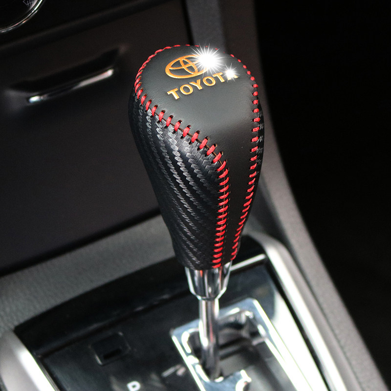 18款卡罗拉凯美瑞致炫x威驰sf雷凌真皮档把套排挡套档杆套装饰品