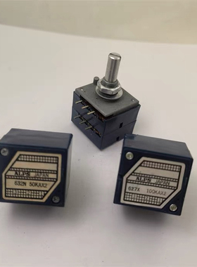 库存日本ALPS 27型双联电位器 A50K  20MM圆 RK27112A00APA