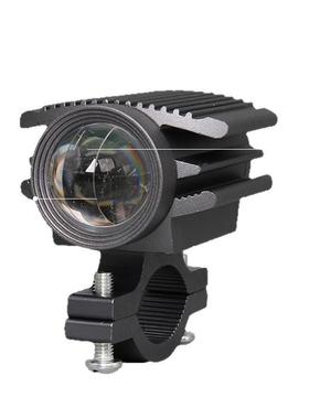 适用近前赛艇铺路异兽一体强光光爆通用外置机车LED射灯豪爵犀利