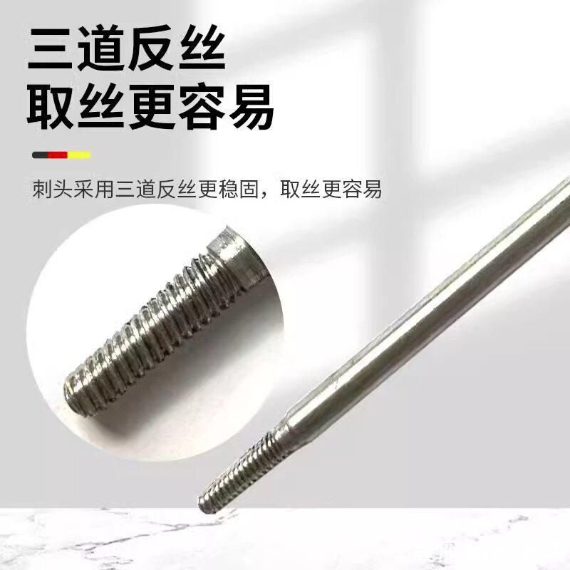 居家卫浴软管拆卸取丝工具T型光面手柄抓取龙头内部残留水管接头